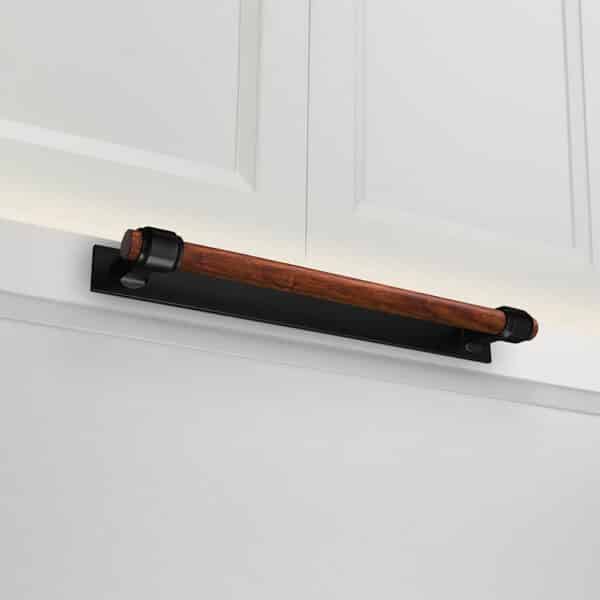 12" Belvedere Appliance Pull with Backplate by